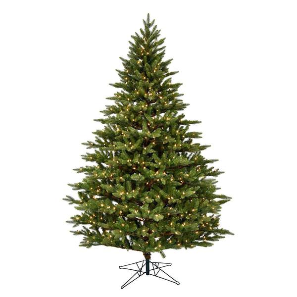 3.5' x 28" Artificial Douglas Fir 200 Clear Lights
