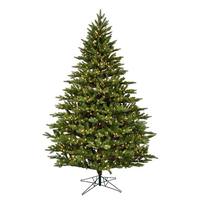 Vickerman 3.5' x 28" Artificial Douglas Fir 200 Clear Lights