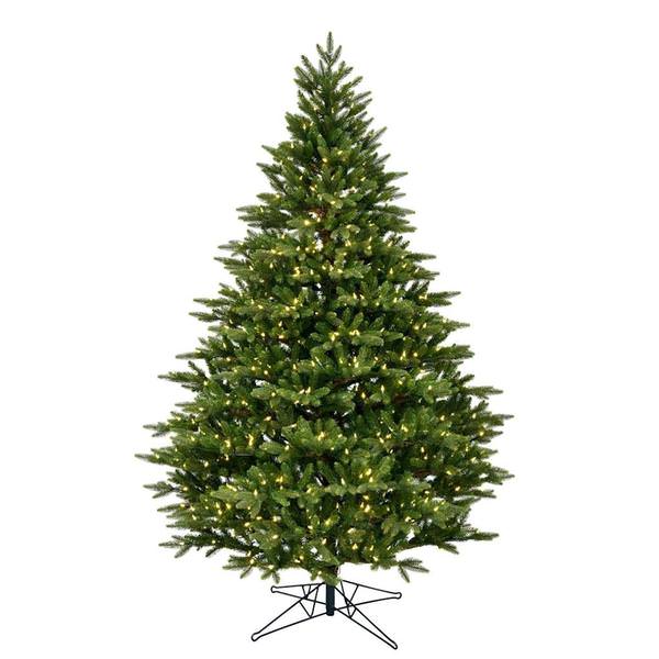3.5' x 28" Artificial Douglas Fir 200 Warm White Lights