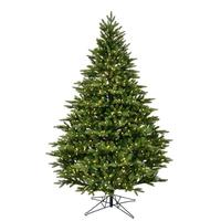 Vickerman 3.5' x 28" Artificial Douglas Fir 200 Warm White Lights