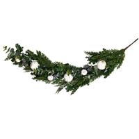Vickerman 48" Artificial Green Cypress Blend Garland