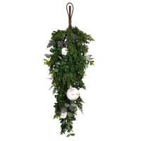 Vickerman 32" Artificial Green Cypress Blend Teardrop
