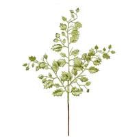 Vickerman 27" Lime Glitter Holly Leaf Spray (12 pack)