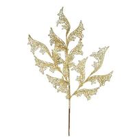 Vickerman 27" Gold Glitter Coral Bell Lace Spray (12 pack)