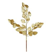 Vickerman 21" Gold Glitter Ash Leaf Spray (12 pack)