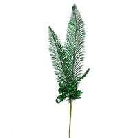 View 30" Green Glitter Fern Berry Spray Christmas Decoration (2 Pack)