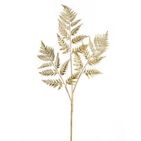 Vickerman 42" Gold Shiny Fern Spray Christmas Decoration (2 Pack)