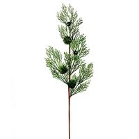 Vickerman 36" Green Glitter Pine Cone Spray Christmas Decoration (3 Pack)