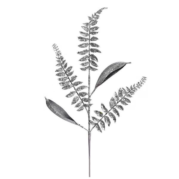 33" Silver Fern Leaf Spray (6 pack)