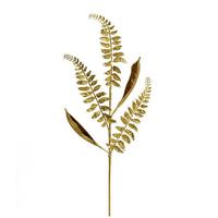 Vickerman 33" Gold Fern Leaf Spray (6 pack)
