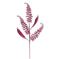 Vickerman 33" Mauve Fern Leaf Spray (6 pack)
