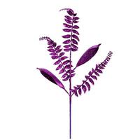 Vickerman 33" Purple Fern Leaf Spray (6 pack)