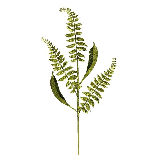33" Lime Fern Leaf Spray (6 pack)