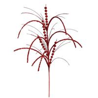 Vickerman 29" Red Glitter Harvest Spray (6 pack)