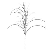 Vickerman 29" Silver Glitter Harvest Spray (6 pack)
