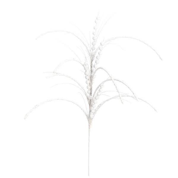 29" White Glitter Harvest Spray (6 pack)