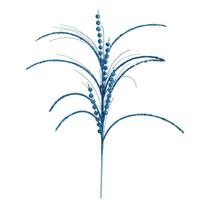 View 29" Turquoise Glitter Harvest Spray (6 pack)