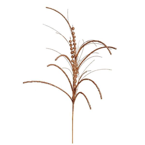 29" Rose Gold Glitter Harvest Spray (6 pack)