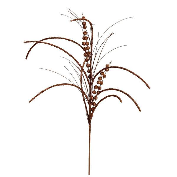 29" Mocha Glitter Harvest Spray (6 pack)