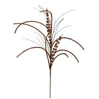 Vickerman 29" Mocha Glitter Harvest Spray (6 pack)