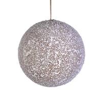 Vickerman 4.8" Beige Coral Ball Christmas Ornament (3 Pack)