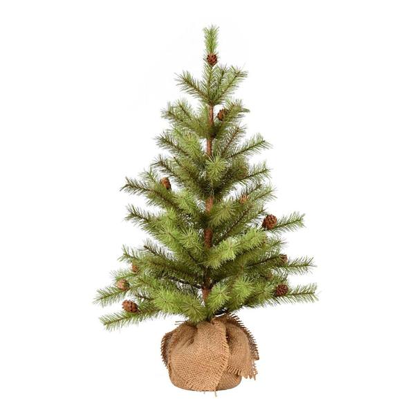 2' Artificial Vernon Pine Tree
