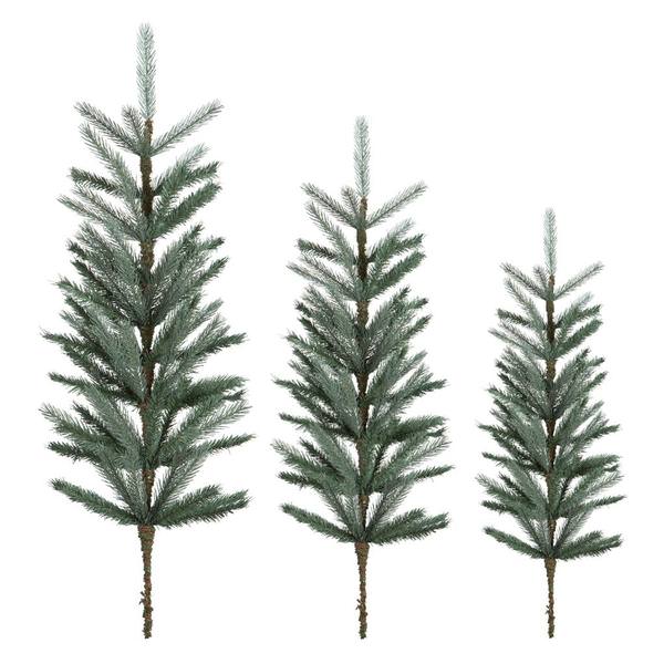 36" / 42" / 48" Artificial Blue Spruce Tops (Set of 3)