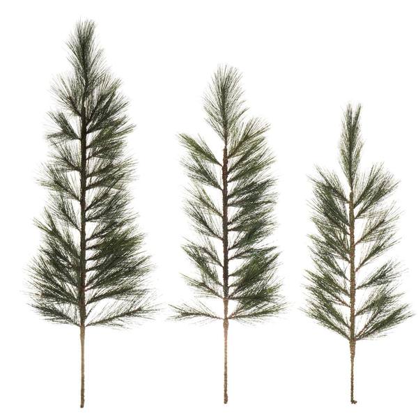 36" / 42" / 48" Artificial White Pine Tops (Set of 3)
