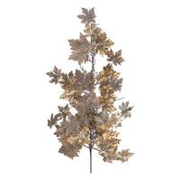 Vickerman 38" Artificial Champagne Maple Leaf Tear Drop Christmas Decoration