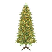 Vickerman 9.5' x 57" Artificial Slim Asheville Fraiser 700 Clear Lights Artificial Christmas Tree