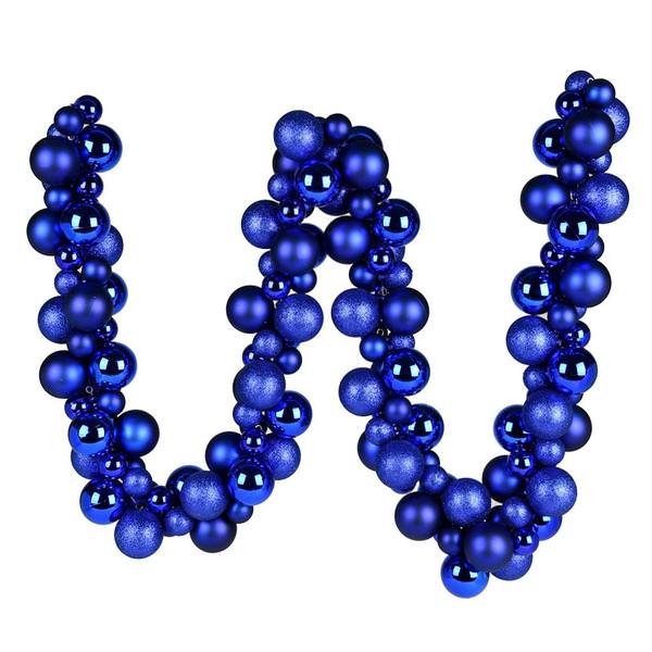 6' Blue Ball Christmas Ornament