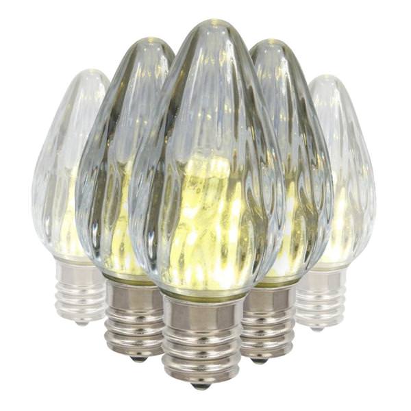 0.96 watt 120 volt F15 Medium Screw Base LED Flame Replacement Bulb (25 Pack)