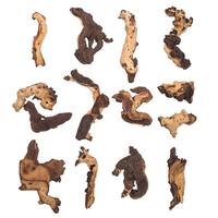 Vickerman 6"-12" Natural Petrified Driftwood (14 pieces)