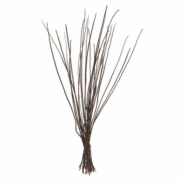 36"-40" 8oz Dark Brown Preserved Caba Spines Bundle
