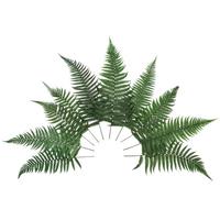 Vickerman 16"-18" Dried Green Parchment Fern (10 pack)