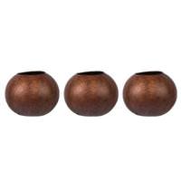 Vickerman 6"-7" Brown Preserved Bacacuia Gourd (3 pack)