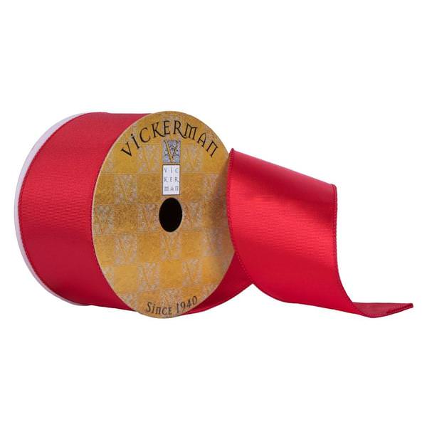 2.5"x30' Sangria Red Ribbon
