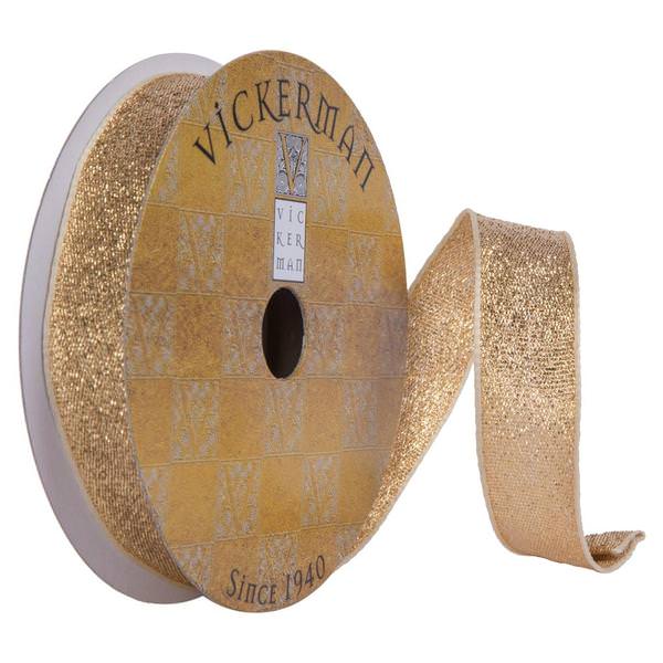 1"x30' Gold Sheen Ribbon
