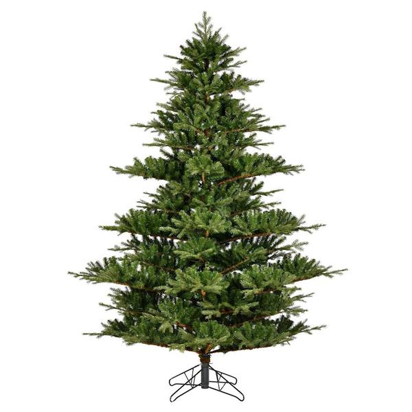 9' x 81" Artificial Sherwood Fir Tree Unlit Christmas Tree