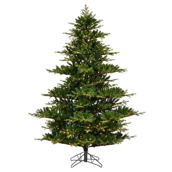 10' x 83" Artificial Sherwood Fir 2850 Warm White Lights Christmas Tree