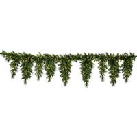 Vickerman 9' x 19" Artificial Bangor Mixed Icicle Garland