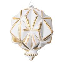 Vickerman 4" Gold Brushed Ball Christmas Ornament (4 Pack)