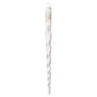 Vickerman 7.5" Champagne Brushed Icicle Christmas Ornament (8 Pack)