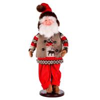 Vickerman 17" Woodland Santa Doll with Stand