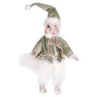 Vickerman 14" Jewel-Tide Greetings Squirrel Doll