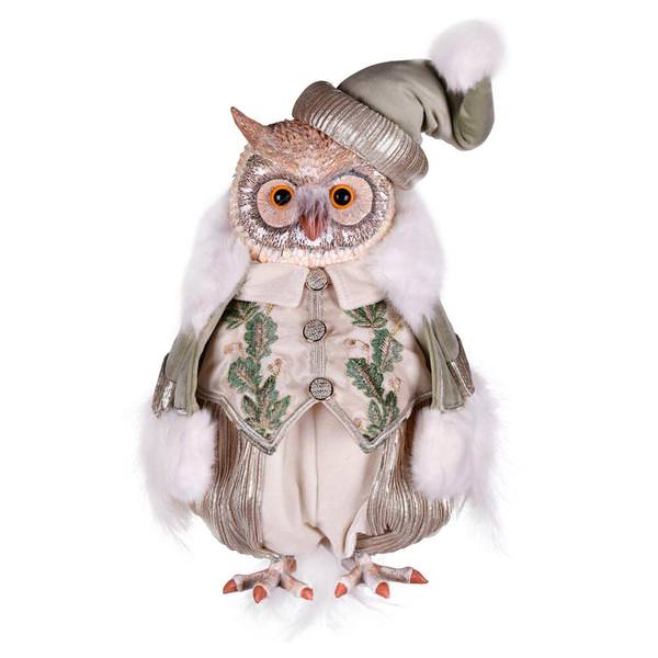 14" Jewel-Tide Greetings Owl Doll