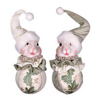 Vickerman 4.5" Holly Jolly Squirrel Christmas Ornament (2 Pack)