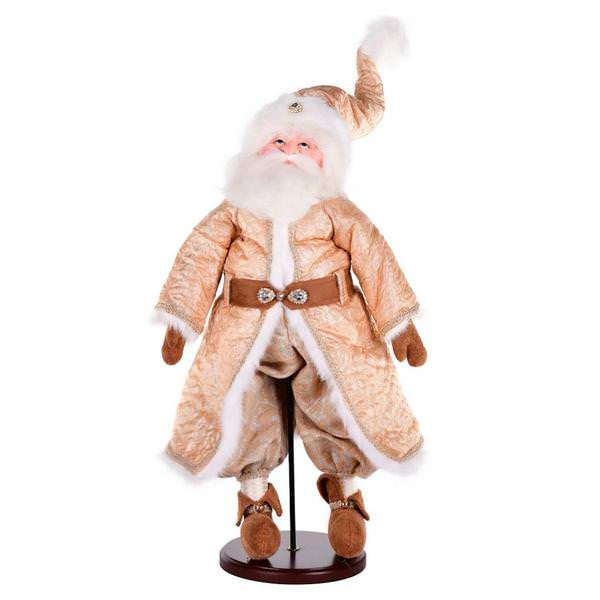 19" Rejoice Santa Doll with Stand