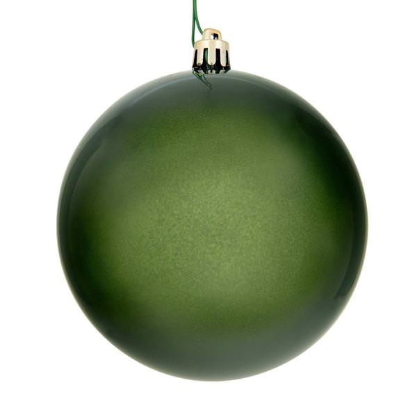 6" Juniper Candy Ball Ornament (4 pack)