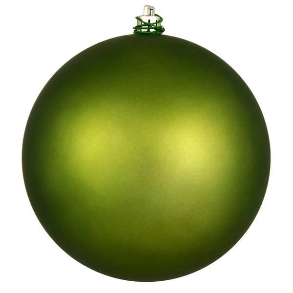 10" Juniper Matte Ball Drilled Christmas Ornament